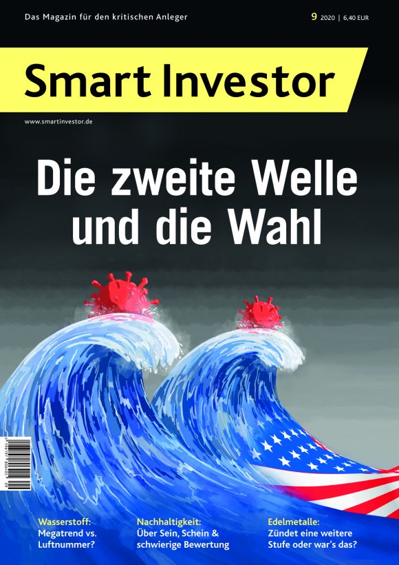 Mehr über den Artikel erfahren Smart Investor 9/2020 – Editorial