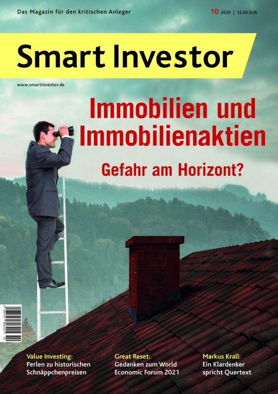 Mehr über den Artikel erfahren Smart Investor 10/2020 – Editorial