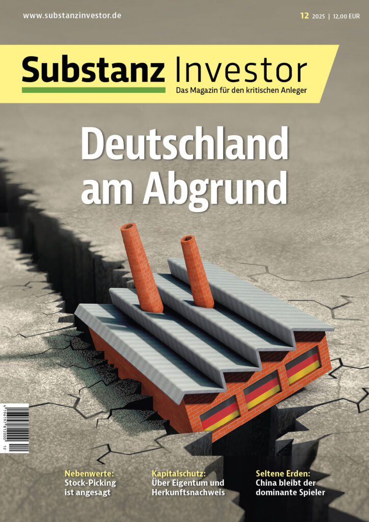 Cover SubstanzInvestor 12-25