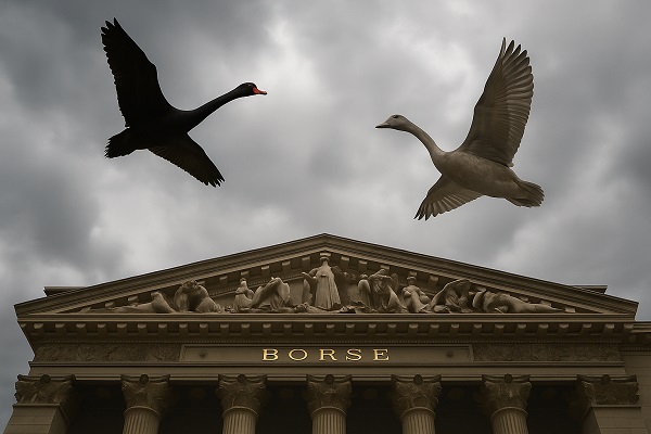 Mehr über den Artikel erfahren Der schwarze Schwan kann kommen …